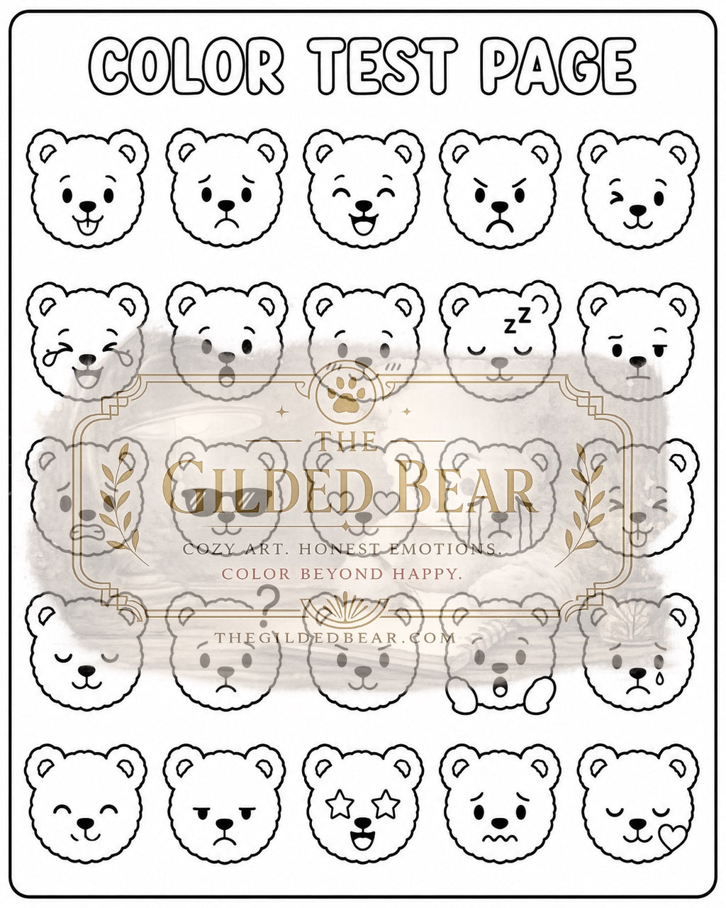Bear-y Dark Days Collection