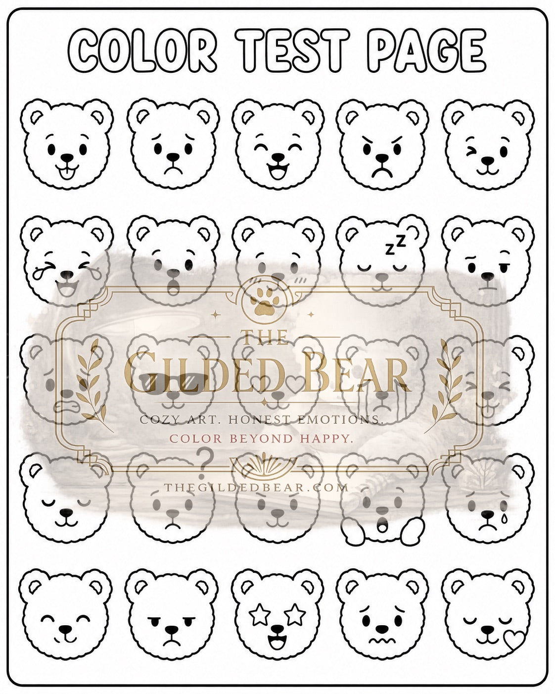 Bear-y Dark Days Collection